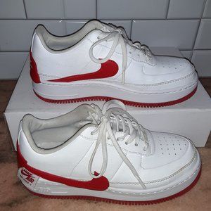 Nike Air Force 1 Jester XX Sneaker Shoes - University Red - Women's Size 9.5